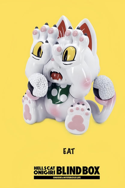 Hell's Cat Onigiri - Blind Box Series - Mô Hình Art Toy Chính Hãng Grape Brain - Hình ảnh bổ sung 8