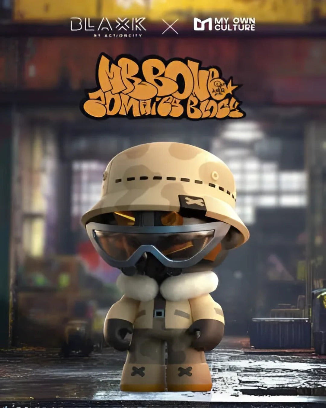 MR.Bone JR 2.0 - Zombie Zone | Mô Hình Blind Box My Own Culture My Own Culture - Art toys