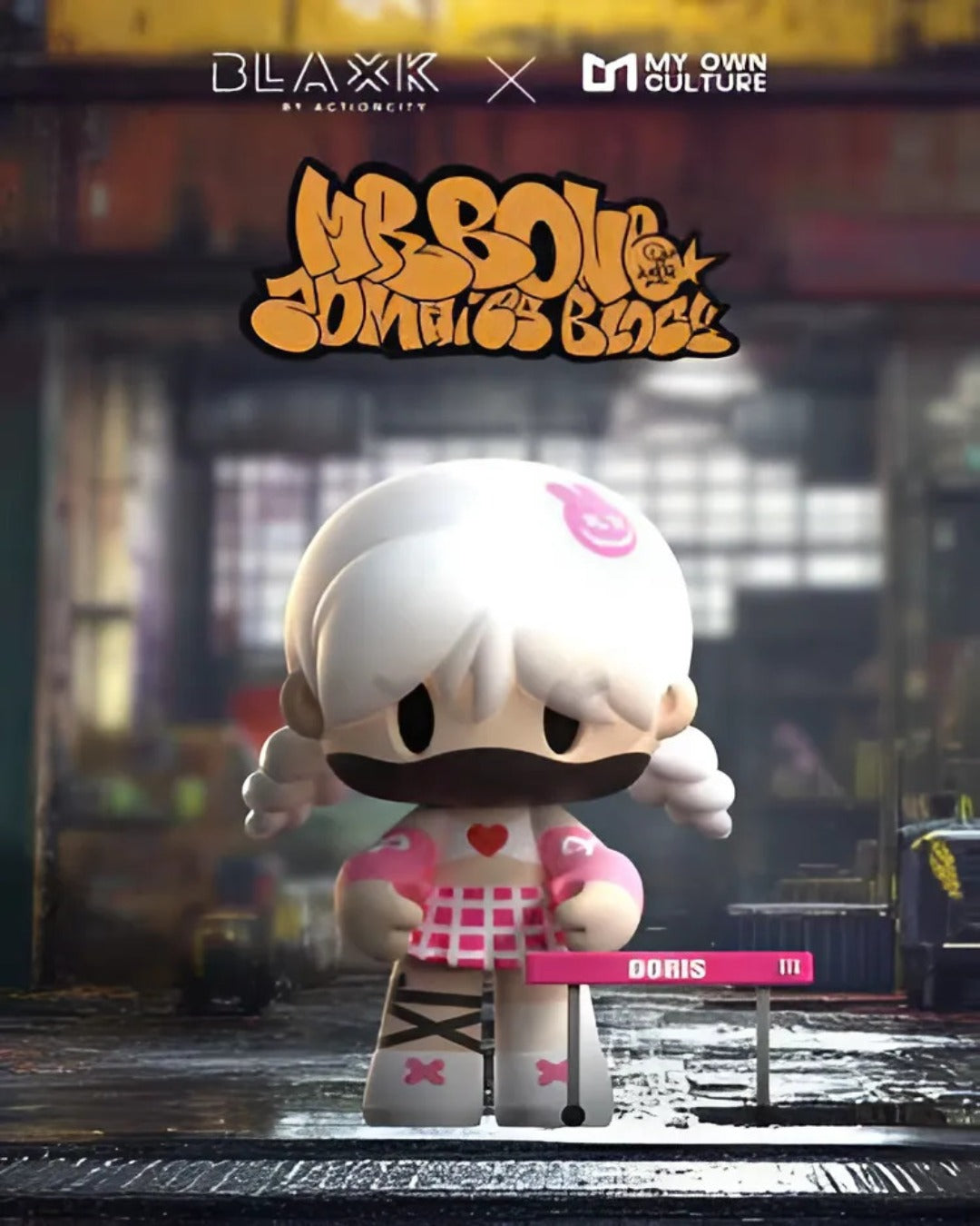 MR.Bone JR 2.0 - Zombie Zone | Mô Hình Blind Box My Own Culture - Góc nhìn khác 3