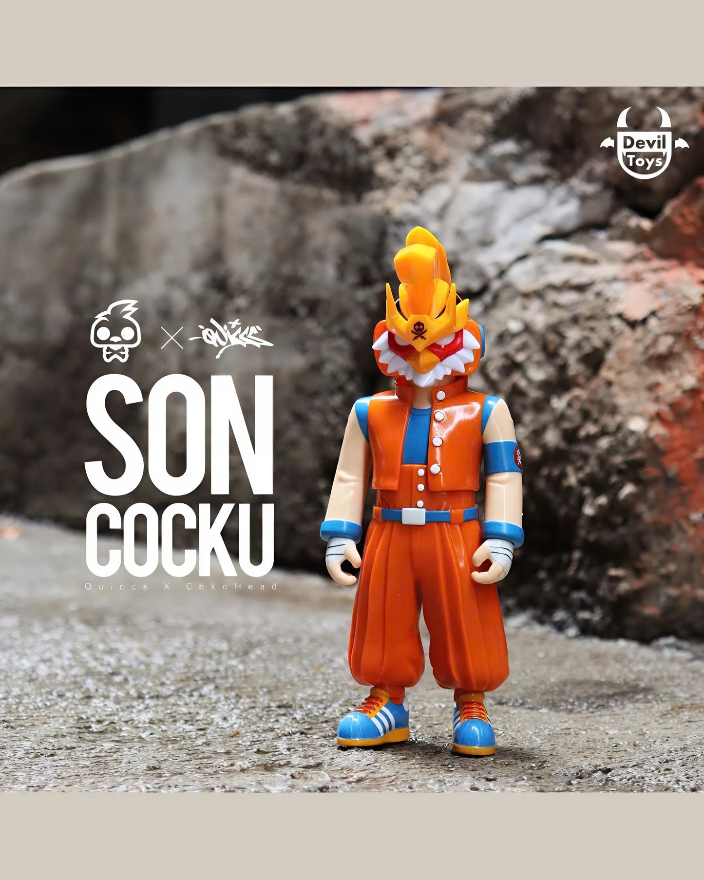 Son Cocku - Mô hình Figure Sofubi Cao Cấp - Devil Toys