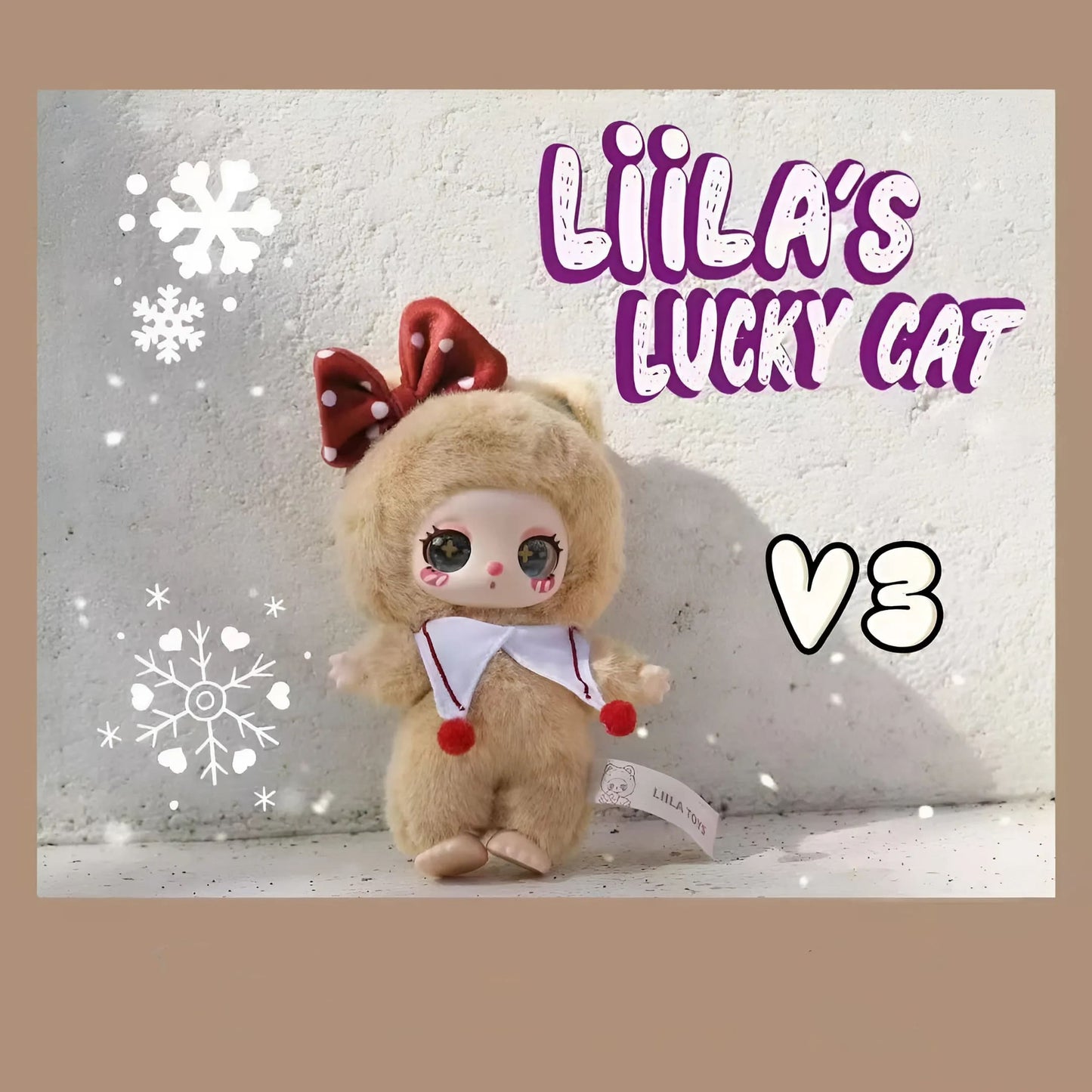 Lila Lucky Cat v3 Plush Blind Box - Hộp Mù Gấu Bông Mèo Thần Tài - Yiwu First Rigorous - Hình ảnh bổ sung 4