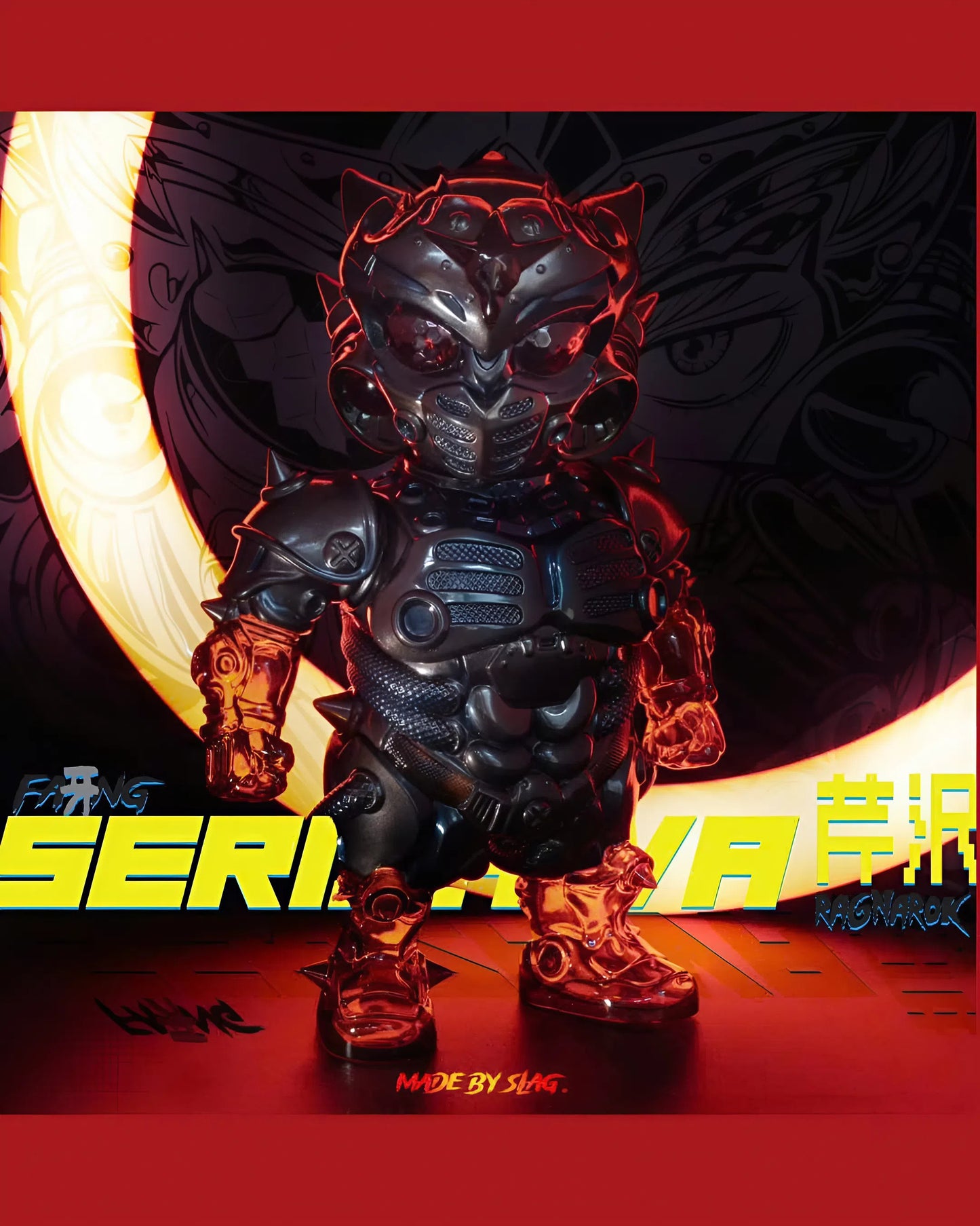 Ranarok Serizawa - Mô Hình Art Toy SOFUBI Vapour Park