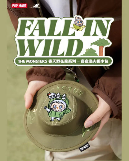 THE MONSTERS FALL IN WILD Series - Bucket Hat Bag - Túi Xách Hình Nón Labubu POP MART