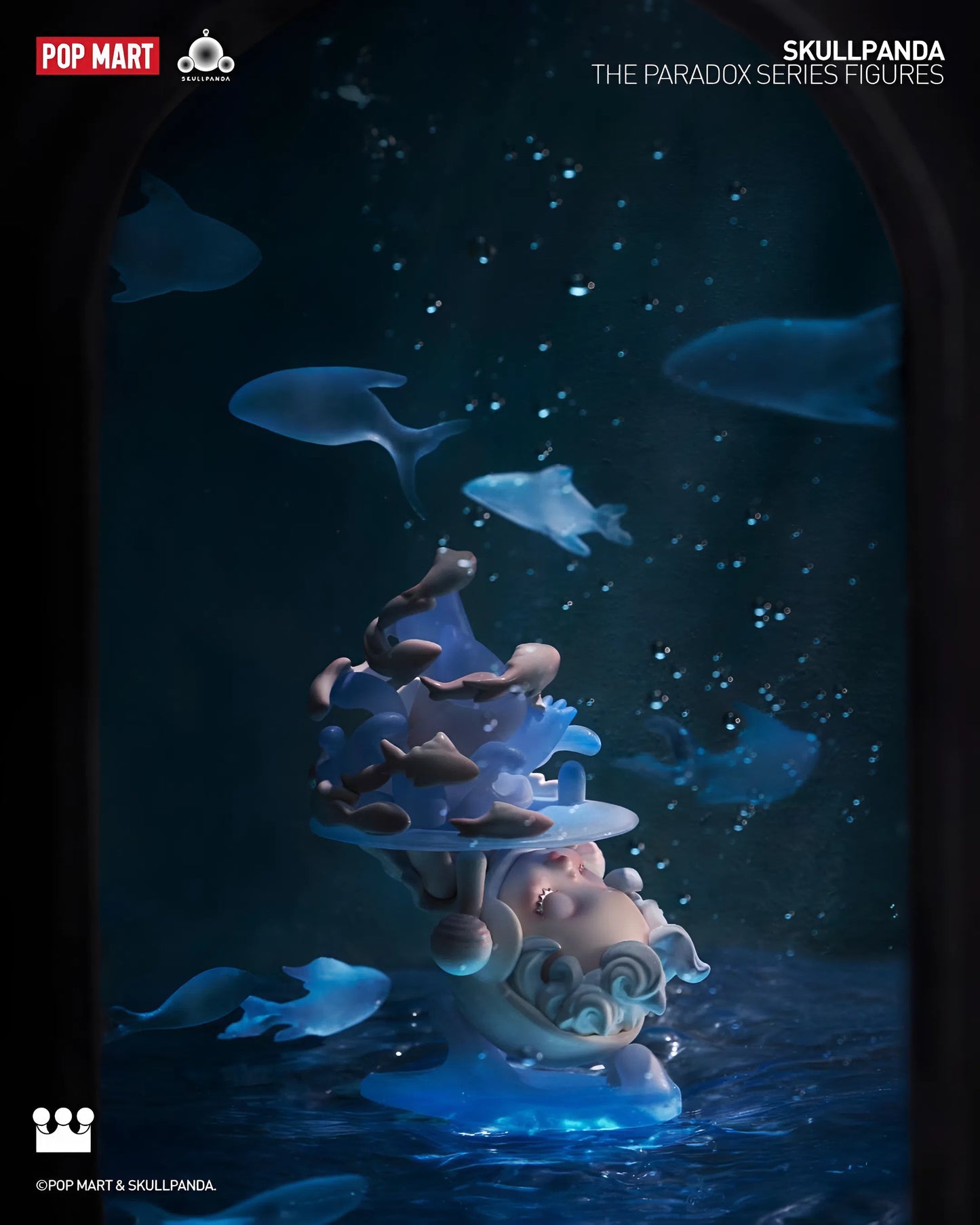 SKULLPANDA The Paradox Series Figure - Mô Hình Blind Box Art Toy Chính Hãng Pop Mart