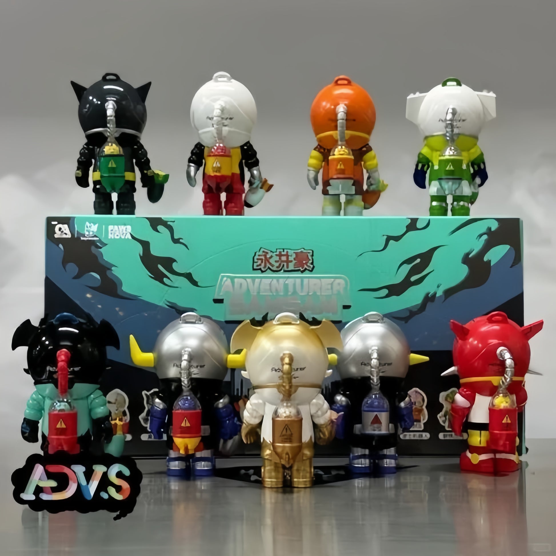 Adventurer Samsam Go Nagai Blind Box - Mô Hình Art Toy Pop Art Workshop - Góc nhìn khác 3