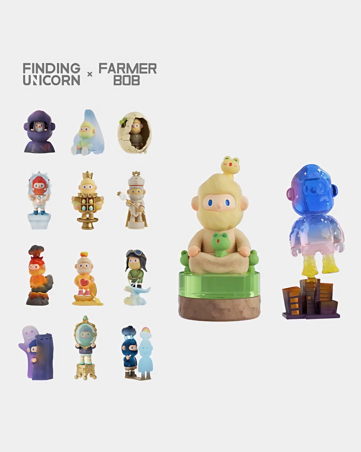 FARMER BOB FEELING YOU SERIES BLIND BOX - Mô Hình Art Toy Chính Hãng Finding Unicorn - Hình ảnh sản phẩm