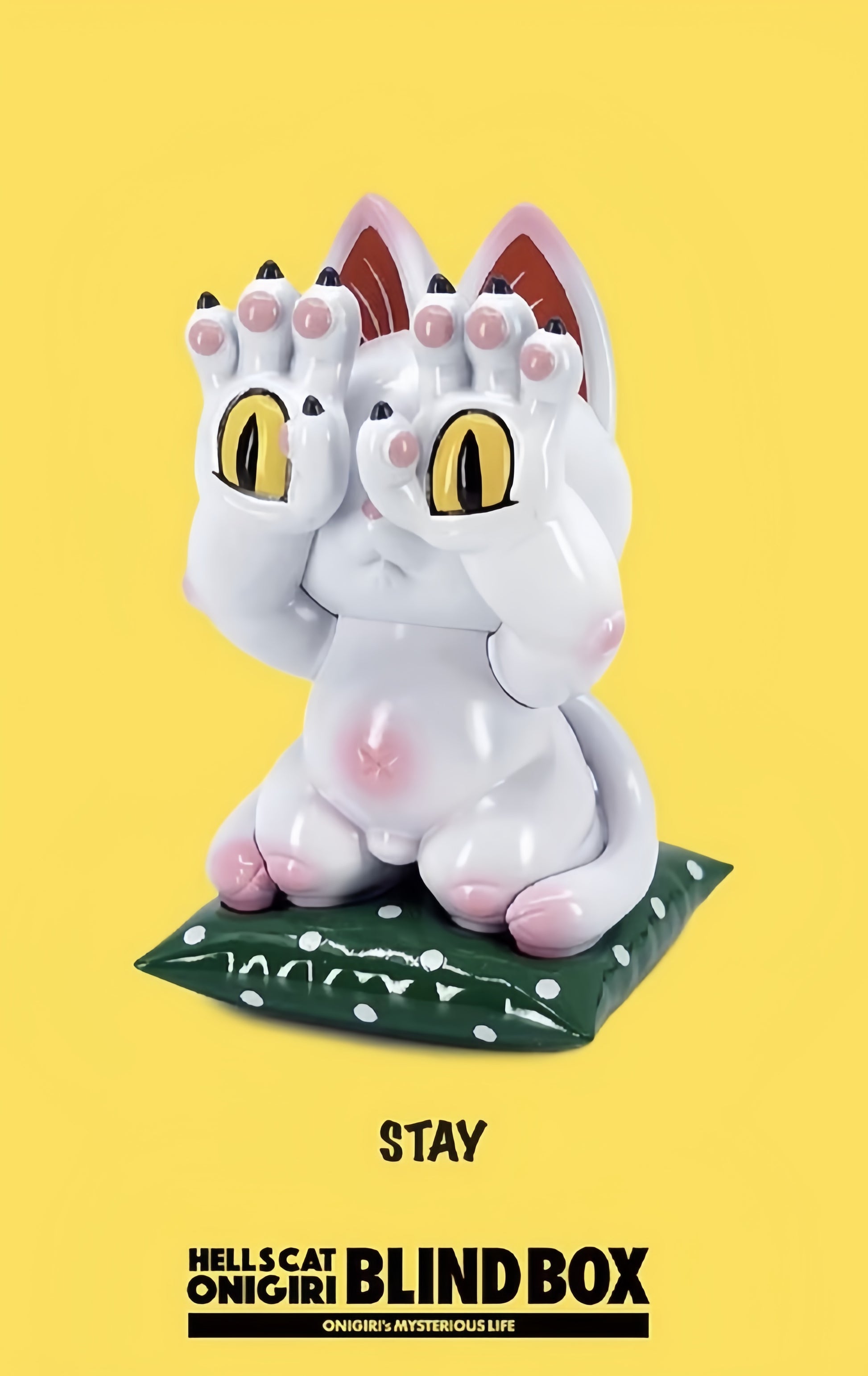 Hell's Cat Onigiri - Blind Box Series - Mô Hình Art Toy Chính Hãng Grape Brain - Hình ảnh chi tiết 2
