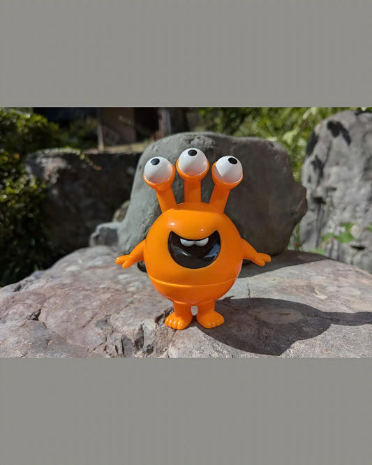 Orange Hosuky - Mô Hình Art Toy Sofubi Giới Hạn - Robin Tang Studio