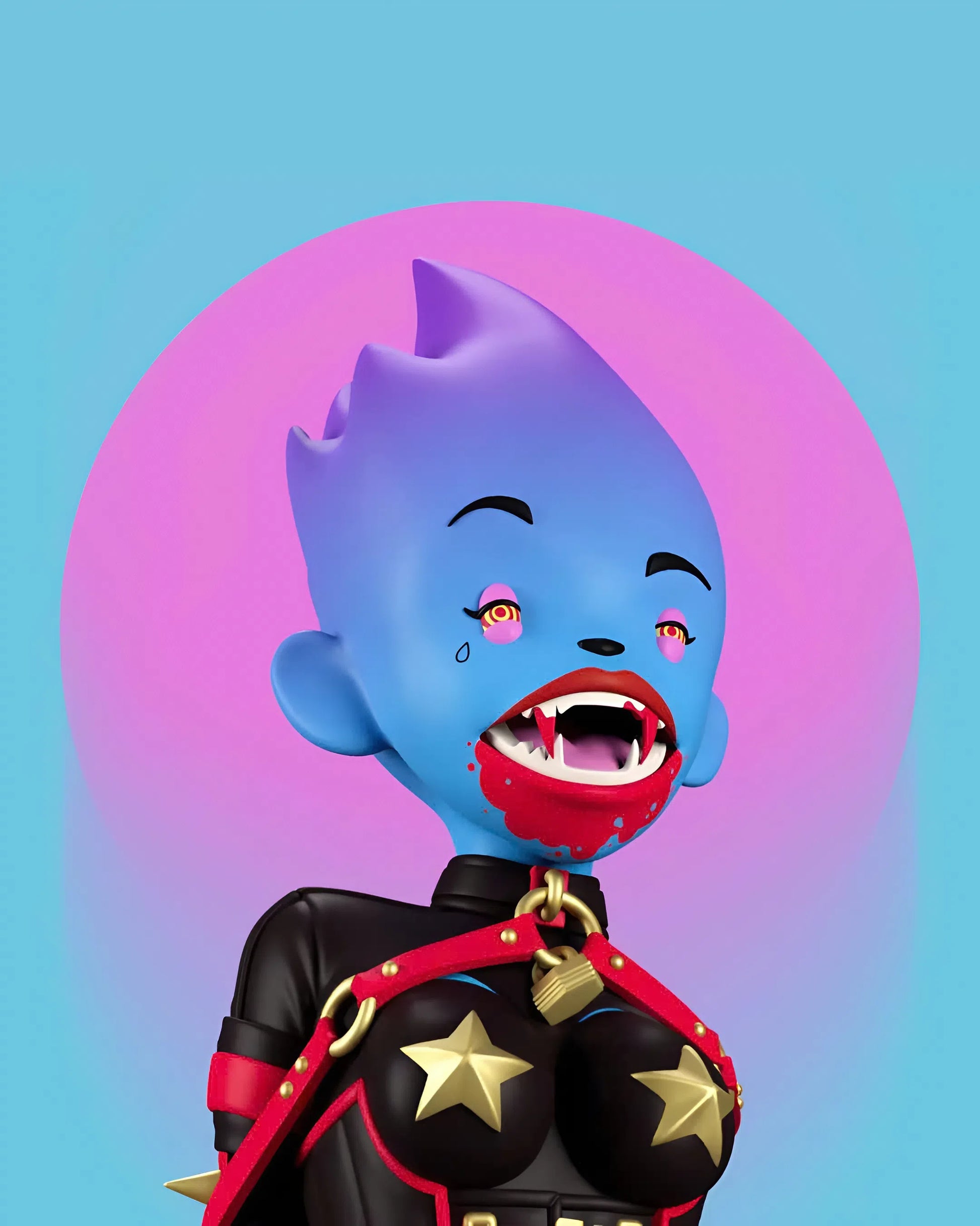 DAYZEE HEADSPLITZ by DAYZEE - Mô hình Art Toy Giới Hạn - Super Plastic - Hình ảnh bổ sung 5