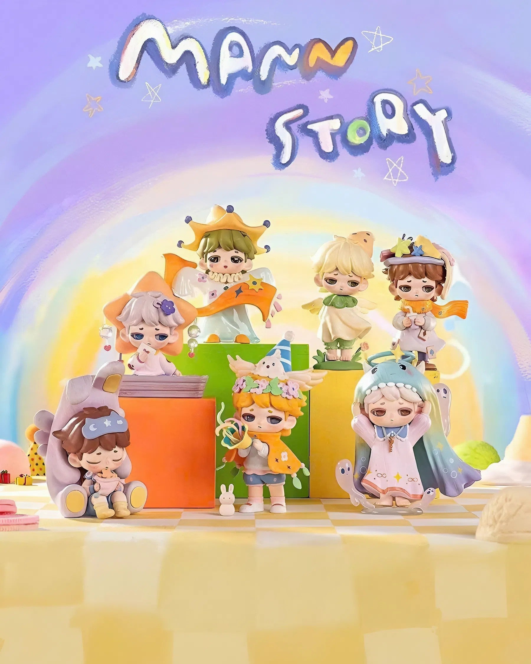 MANN STORY: The Imaginative Me Series - Mô hình Blindbox Art Toy - SIMONTOYS - Hình ảnh sản phẩm
