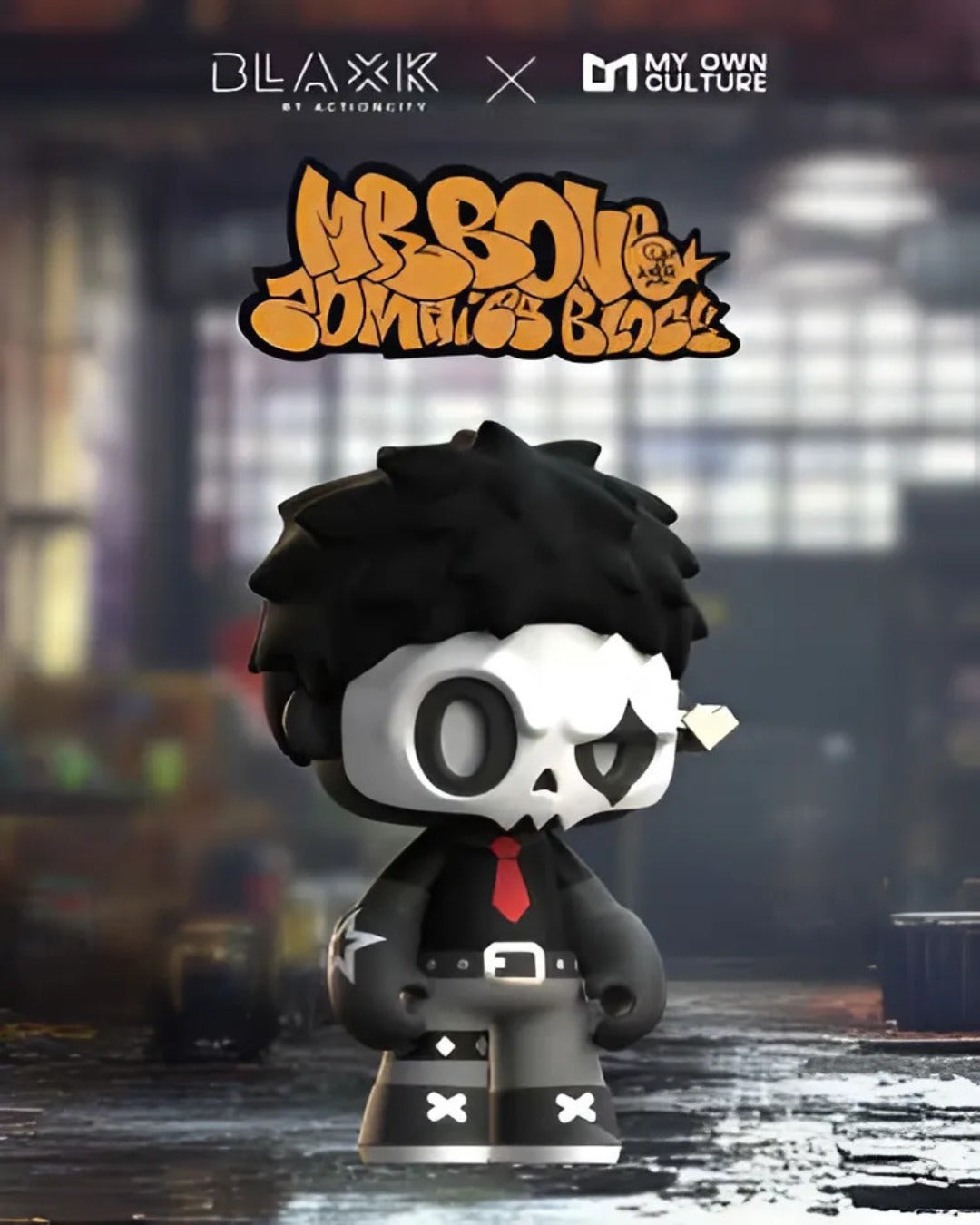 MR.Bone JR 2.0 - Zombie Zone | Mô Hình Blind Box My Own Culture - Hình ảnh bổ sung 5
