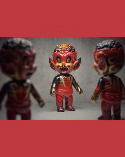 Kean Collaboration Model - Mô hình Art Toy Sofubi cao cấp - Gunpowder - Hình ảnh sản phẩm