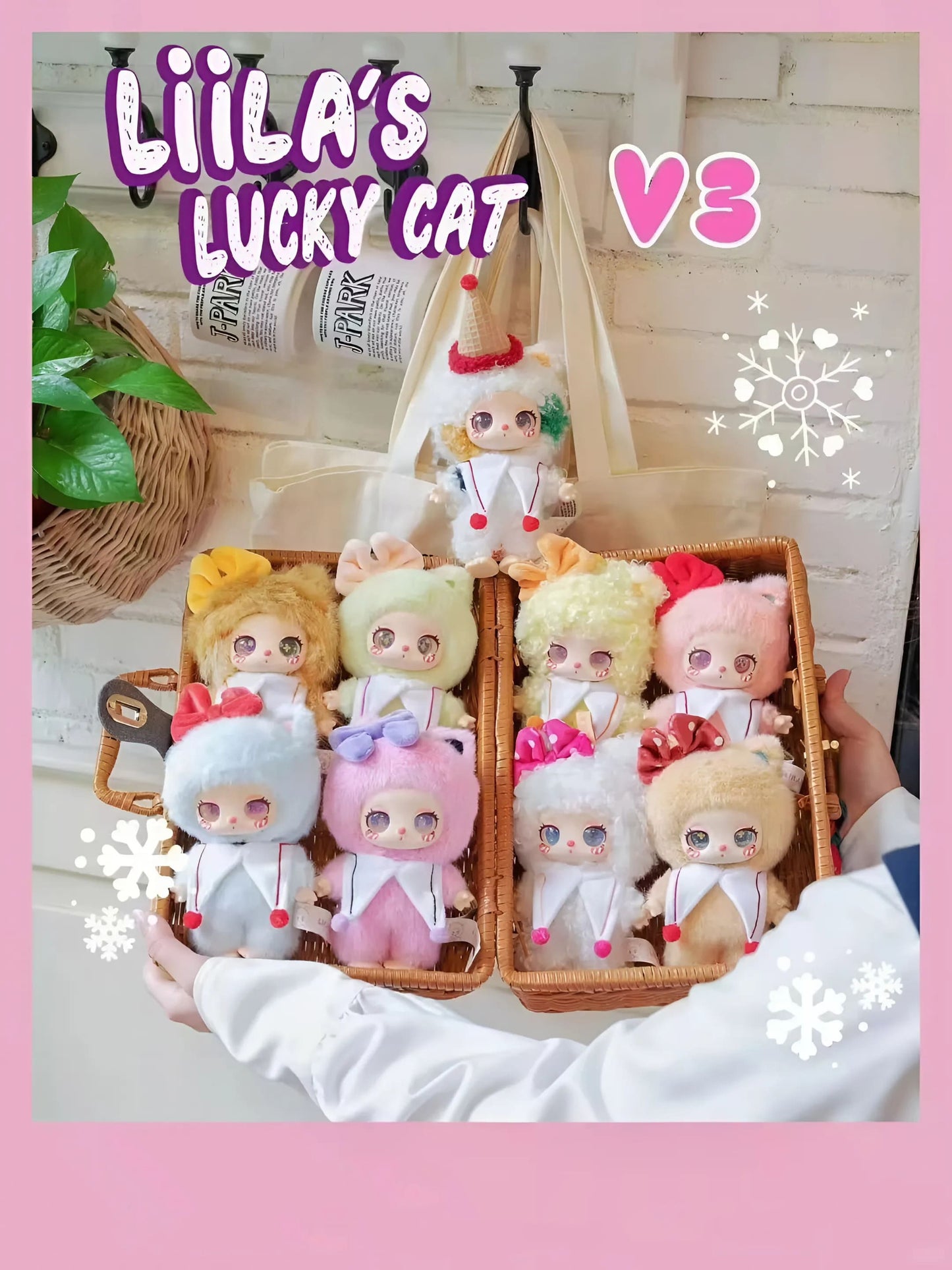 Lila Lucky Cat v3 Plush Blind Box - Hộp Mù Gấu Bông Mèo Thần Tài - Yiwu First Rigorous - Hình ảnh sản phẩm