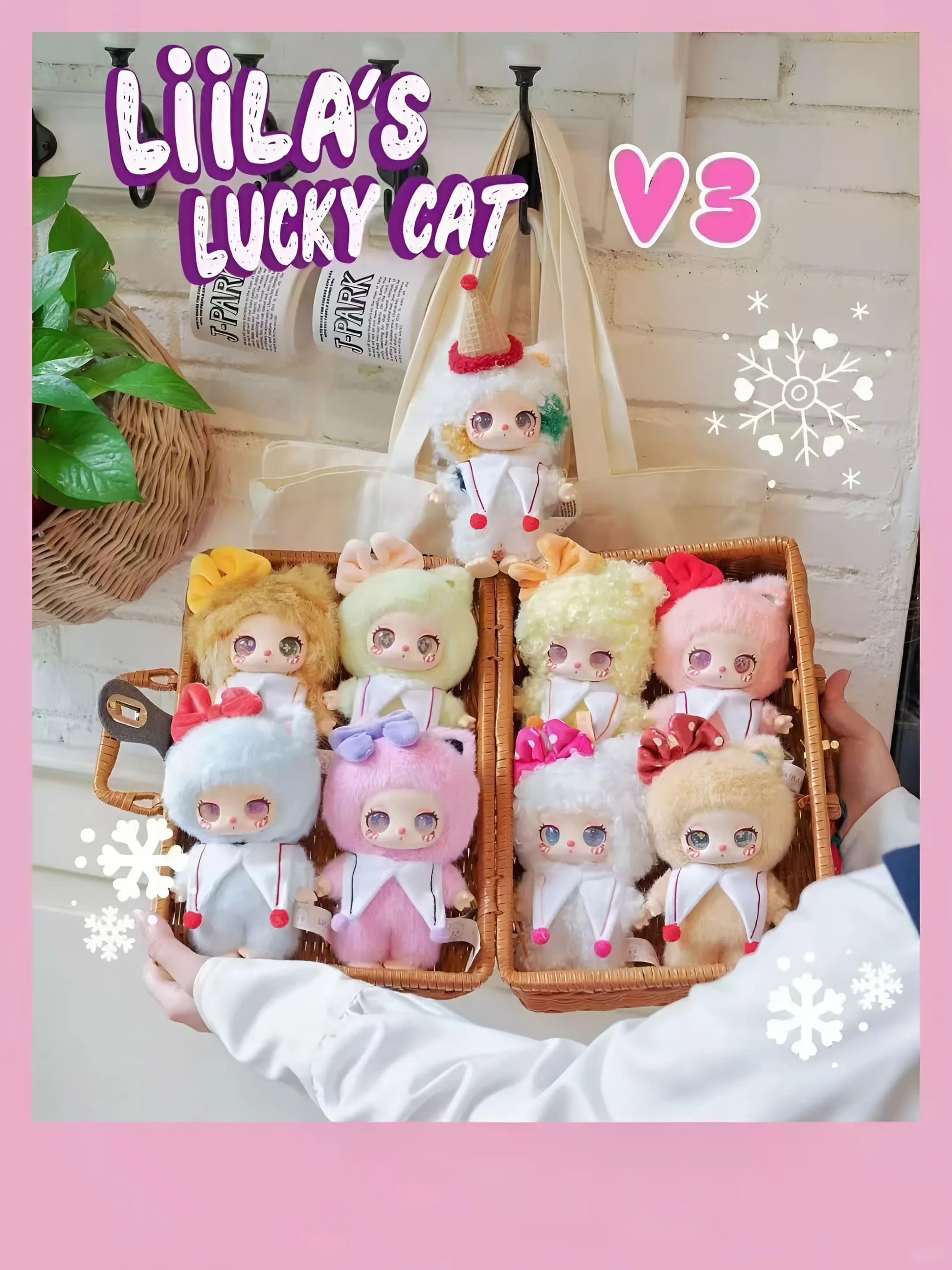 Lila Lucky Cat v3 Plush Blind Box - Hộp Mù Gấu Bông Mèo Thần Tài - Yiwu First Rigorous - Hình ảnh sản phẩm