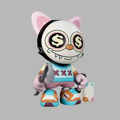 FOUR FINGER DISCOUNT JANKY - Mô Hình Art Toy Giới Hạn - Super Plastic - Hình ảnh chi tiết 2