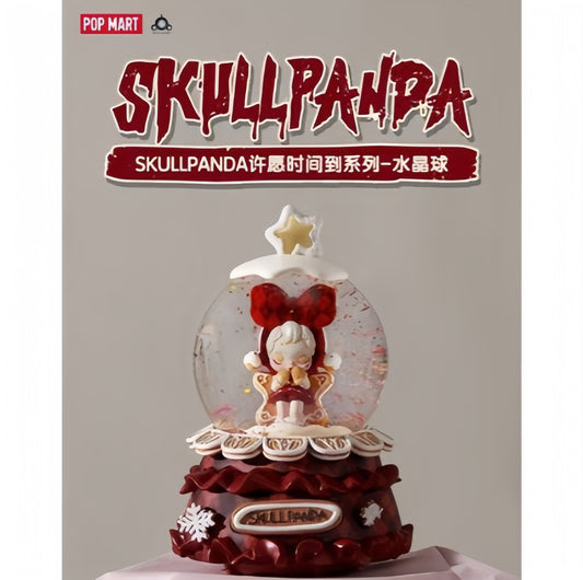 SKULLPANDA Tell Me What You Want Series-Crystal Ball Quả Cầu Pha Lê Art Toy Pop Mart
