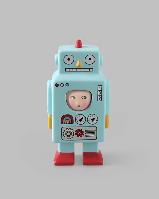 CBB Space Travel 200% Robot blue - Mô hình Art Toy Cao Cấp - Xinghui Creations - Hình ảnh sản phẩm