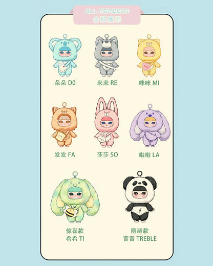 Ayoyo Melody Plush Blind Box - Mô Hình Gấu Bông Art Toy - MEETOY