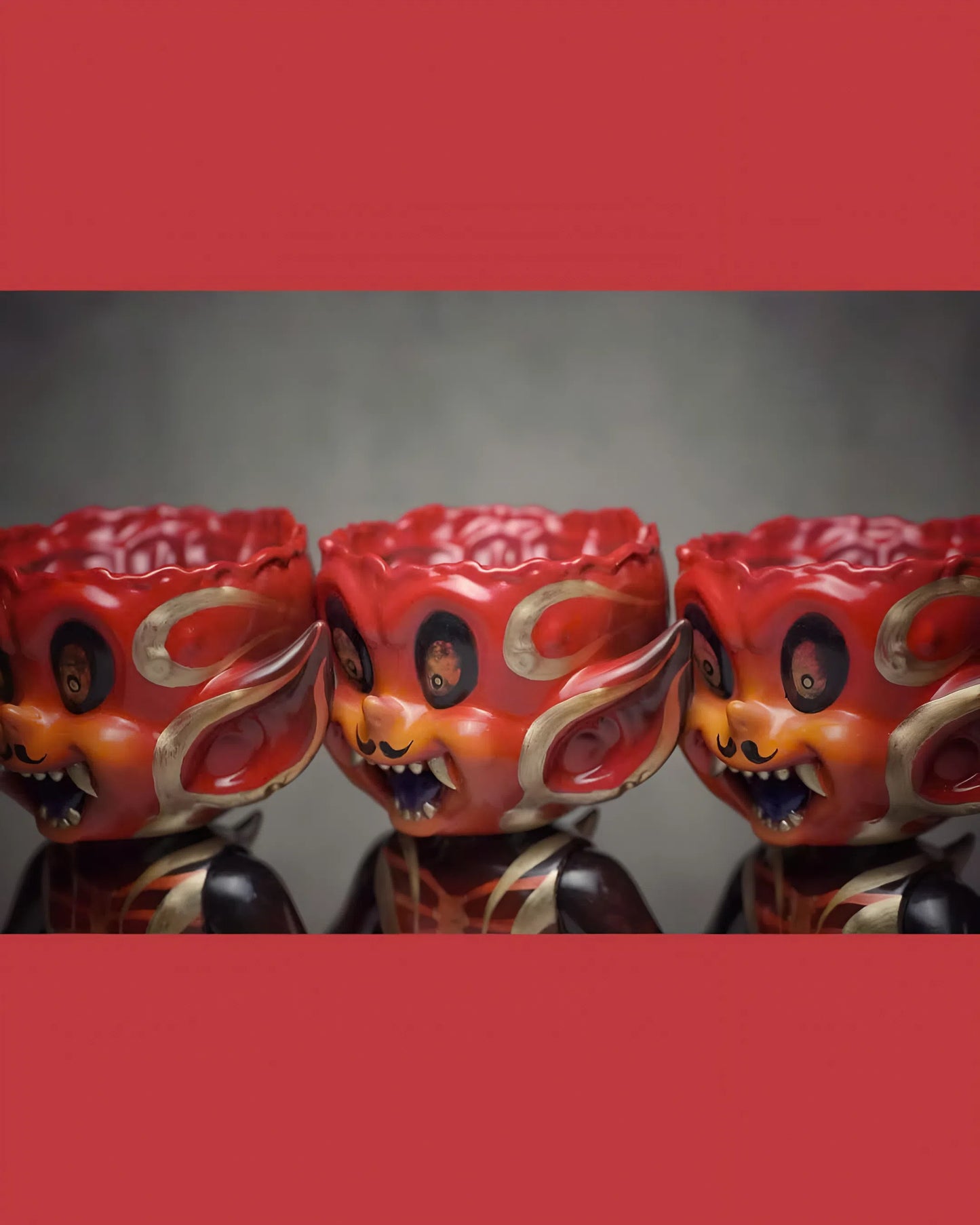Kean Collaboration Model - Mô hình Art Toy Sofubi cao cấp - Gunpowder Gunpowder - ảnh 3 - Art Toy