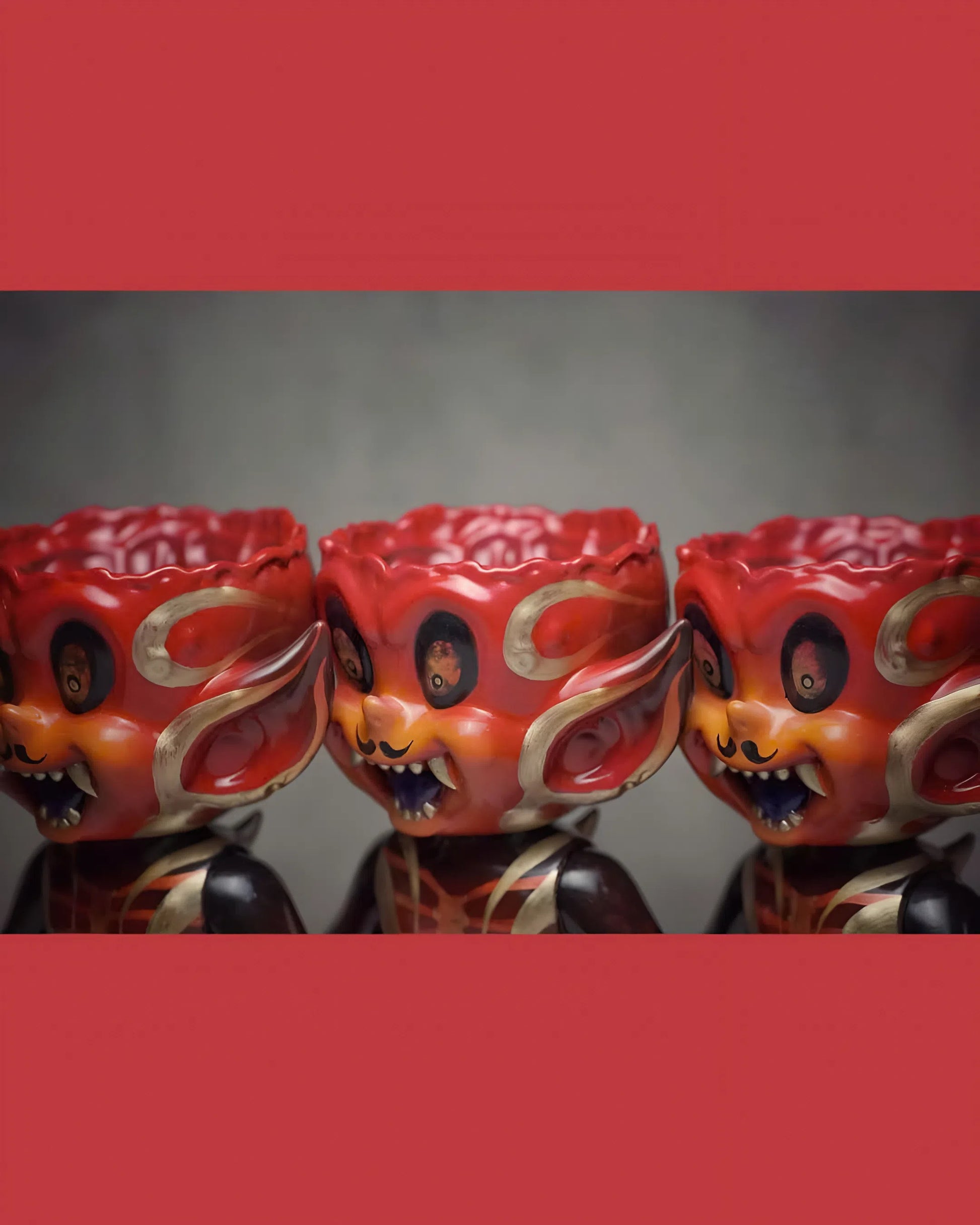 Kean Collaboration Model - Mô hình Art Toy Sofubi cao cấp - Gunpowder Gunpowder - ảnh 3 - Art Toy