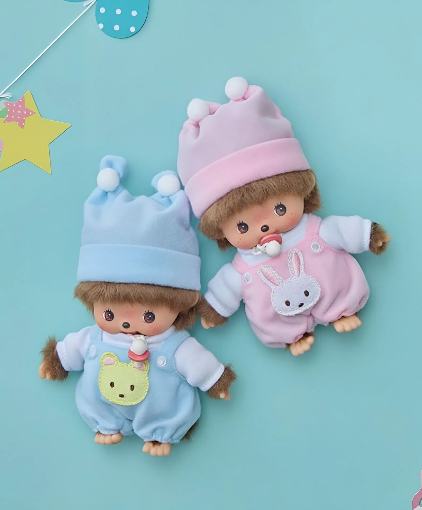 Monchhichi Revival Babechhichi Dress Type - Búp Bê Bông Cao Cấp Monchhichi - Hình ảnh sản phẩm