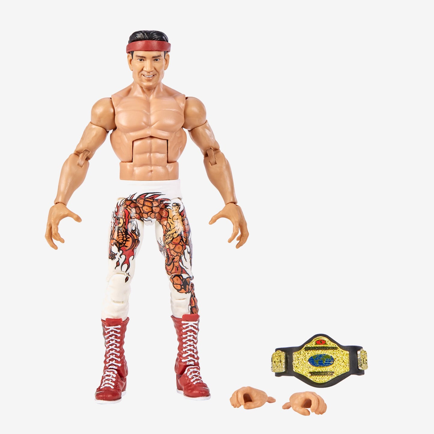 WWE Ricky "The Dragon" Steamboat Elite Collection Action Figure Mô Hình Nhân Vật WWE Mattel Elite Collection - Hình ảnh chi tiết 2