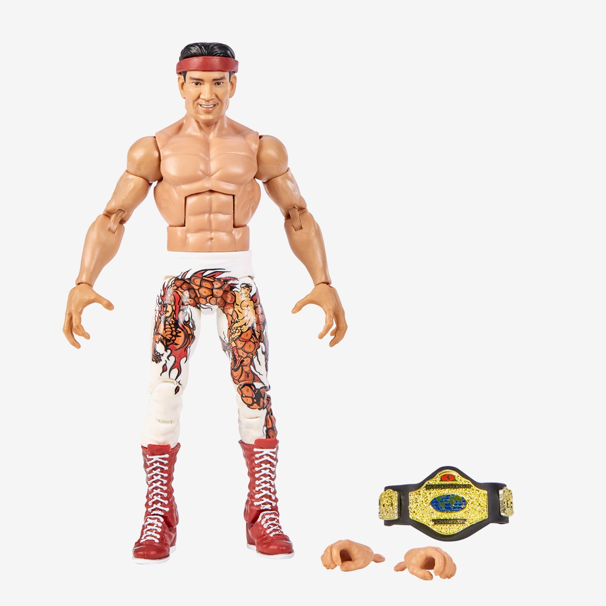 WWE Ricky "The Dragon" Steamboat Elite Collection Action Figure Mô Hình Nhân Vật WWE Mattel Elite Collection - Hình ảnh chi tiết 2