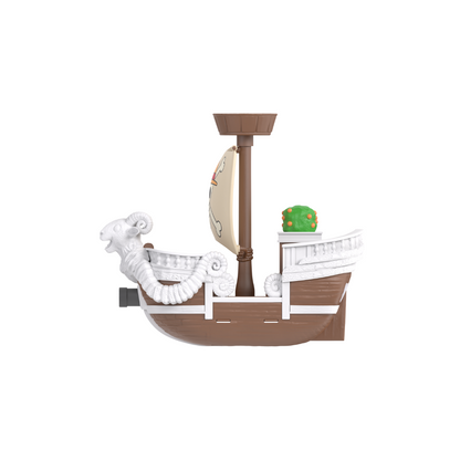 Going Merry Pirate Ship and 10 One Piece Characters - Bộ mô hình Tàu hải tặc và 10 nhân vật - ONE PIECE TOY