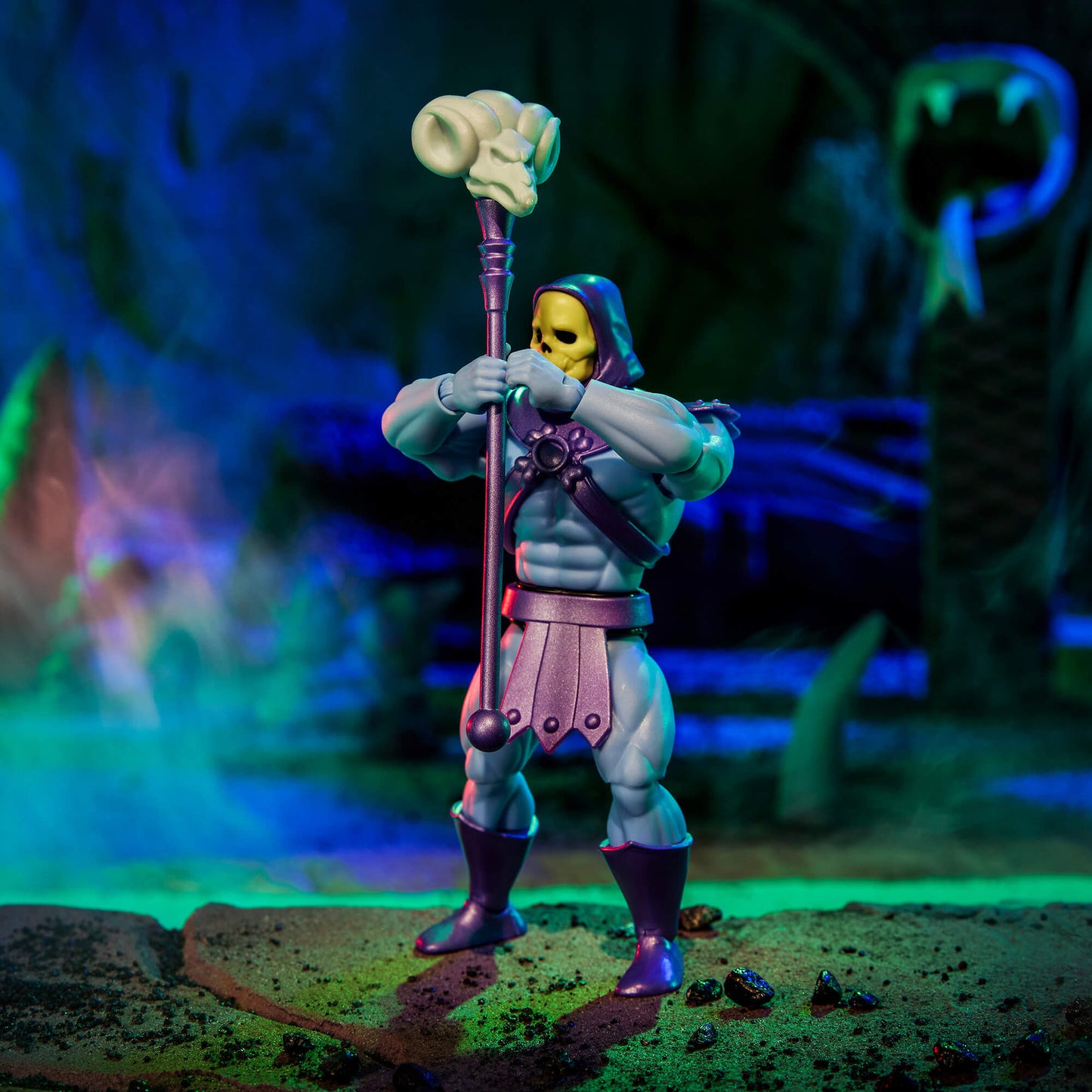 Masters of the Universe Skeletor x VeeFriends Skilled Skeleton 2-Pack - Bộ 2 Mô Hình Khớp Cử Động Mattel Creations Mattel - ả