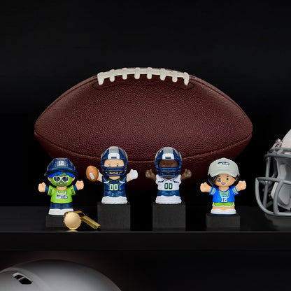Little People Collector x NFL Seattle Seahawks Set - Bộ Mô Hình Sưu Tầm Thể Thao - Mattel - Hình ảnh chi tiết 2