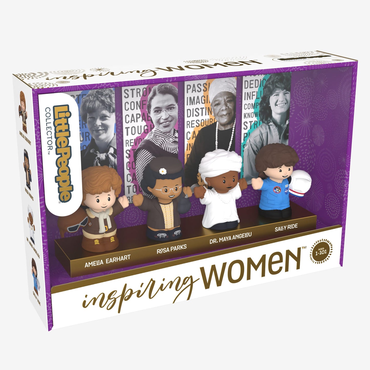 Little People Collector Inspiring Women Figures - Bộ Sưu Tập Nhân Vật Phụ Nữ Truyền Cảm Hứng - Mattel HBT94 - Hình ảnh bổ sung 7