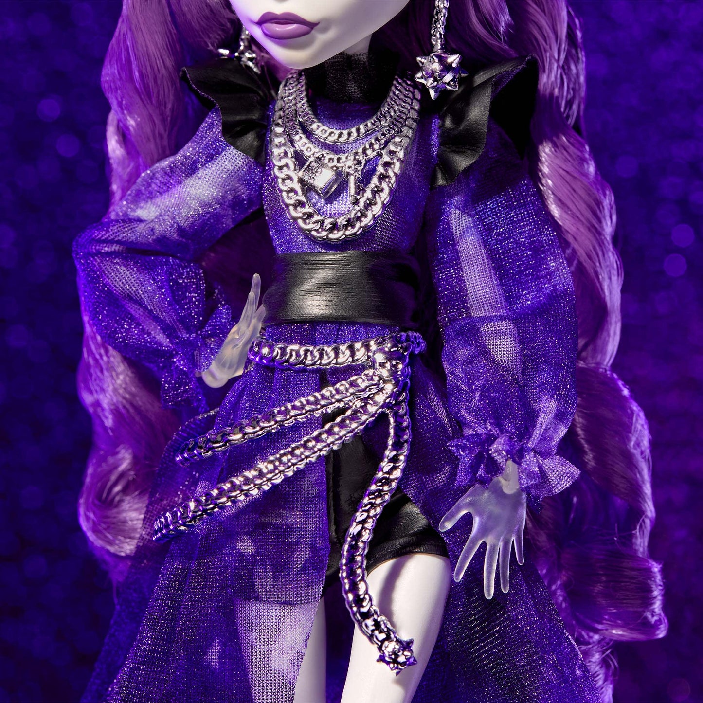 Monster High Midnight Runway Spectra Vondergeist Doll - Búp Bê Sưu Tầm Cao Cấp - Mattel HKY83 - Hình ảnh bổ sung 5