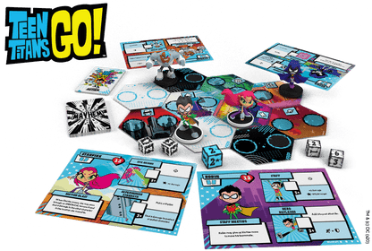Teen Titans Go! Mayhem: Board Game Pledge Plus Blackfire and Nightwing Bundle (Kickstarter Special)