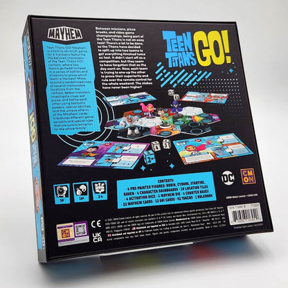 Teen Titans Go! Mayhem: Board Game Pledge Plus Blackfire and Nightwing Bundle (Kickstarter Special)