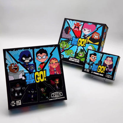 Teen Titans Go! Mayhem: Board Game Pledge Plus Blackfire and Nightwing Bundle (Kickstarter Special)