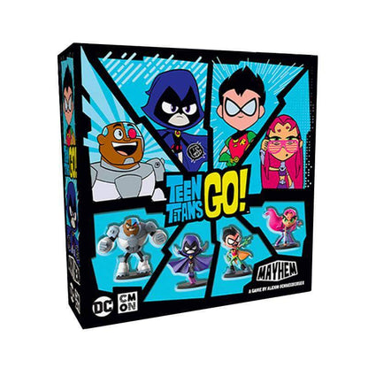 Teen Titans Go! Mayhem: Board Game Pledge Plus Blackfire and Nightwing Bundle (Kickstarter Special)
