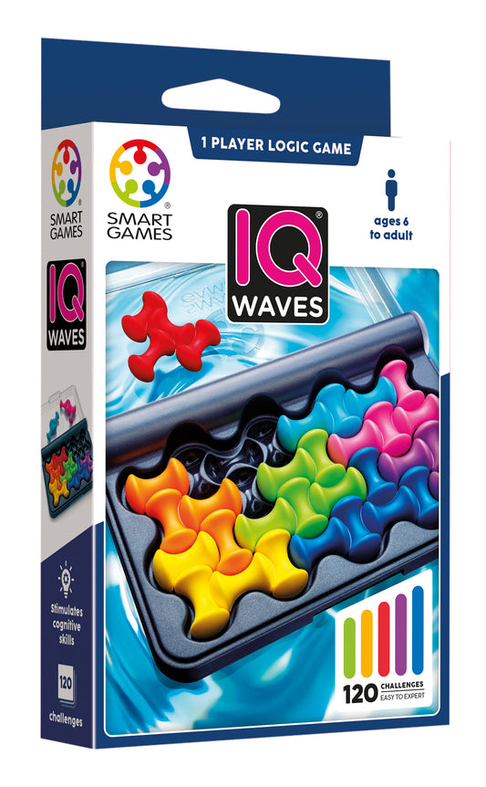 IQ WAVES - Board Game Trí Tuệ Logic Thử Thách Không Gian - SmartGames