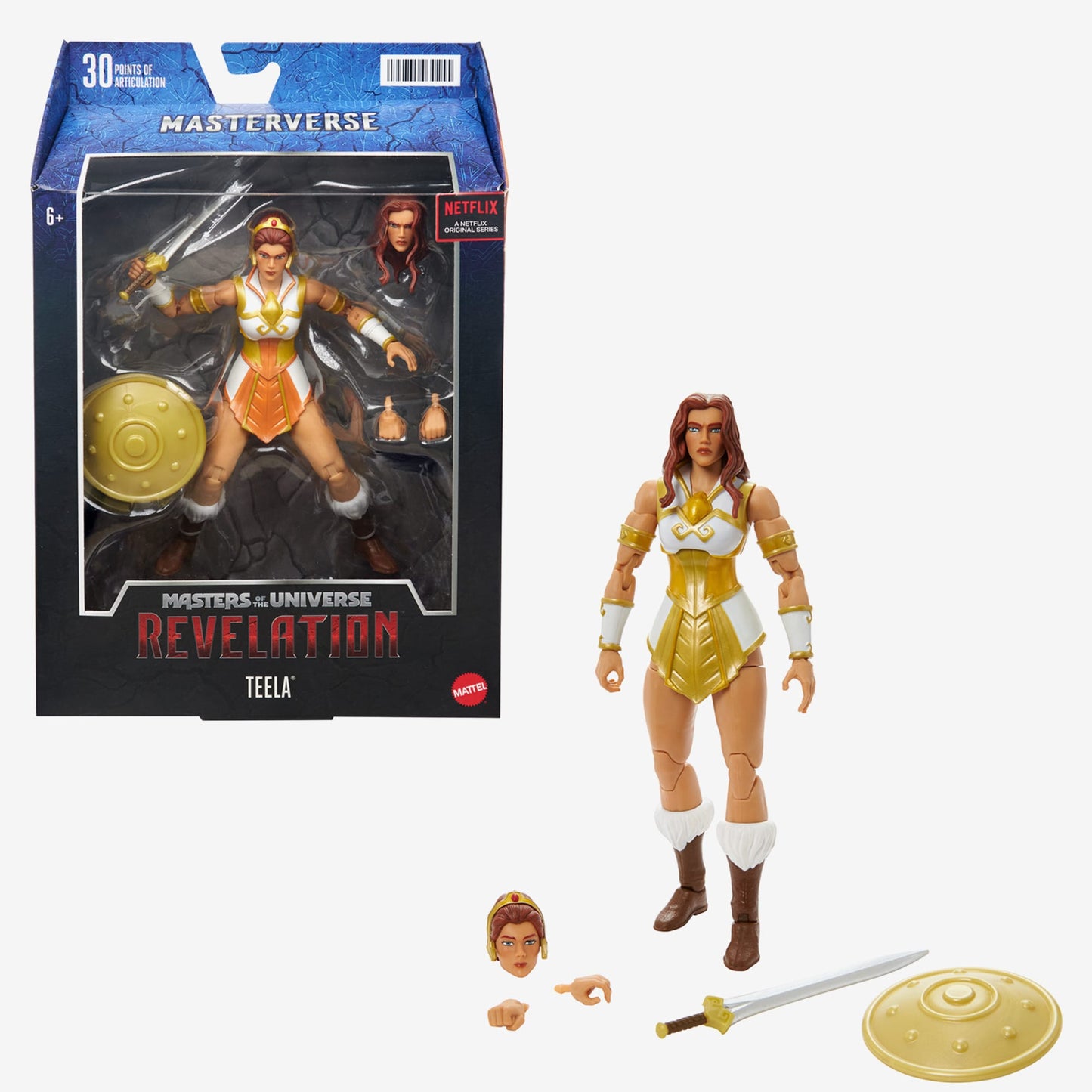 Masters of the Universe Masterverse Revelation Teela Action Figure Mô Hình Nhân Vật Teela 7 inch Mattel HDR44 - Hình ảnh chi tiết 2