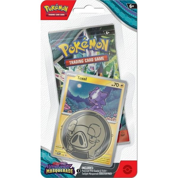 PP51CB Thẻ bài Pokemon TCG SV06 Twilight Masquerade Checklane Blister tiếng Anh