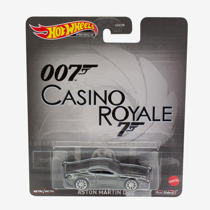 Hot Wheels Retro Entertainment Casino Royale 007 Aston Martin DBS - Xe Mô Hình Die-cast 1:64 Hot Wheels - Hình ảnh bổ sung 4