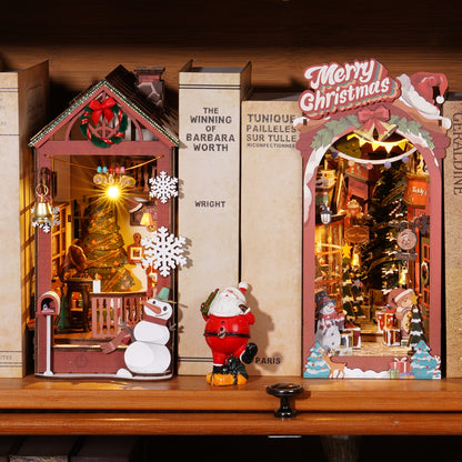 Rolife DIY Book Nook Insert - Christmas Indoor Scene TGC07 - Mô hình gỗ 3D lắp ráp - Rolife
