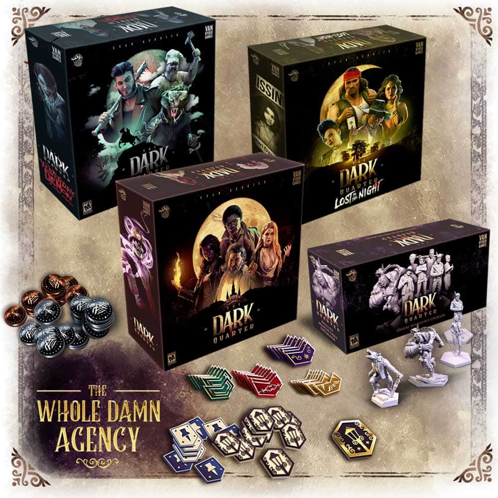 The Dark Quarter: The Whole Damn Agency Pledge Bundle (Kickstarter Special)