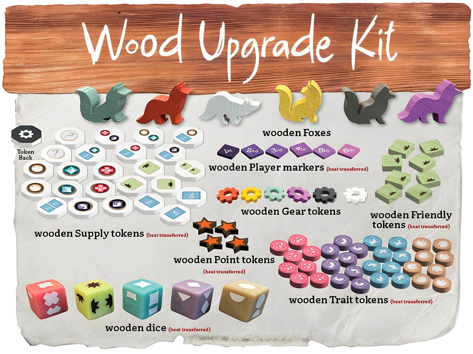 The Fox Experiment: Deluxe Wood All-In Pledge (Kickstarter Pre-Order Special)