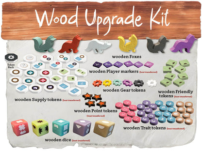 The Fox Experiment: Deluxe Wood All-In Pledge (Kickstarter Pre-Order Special)