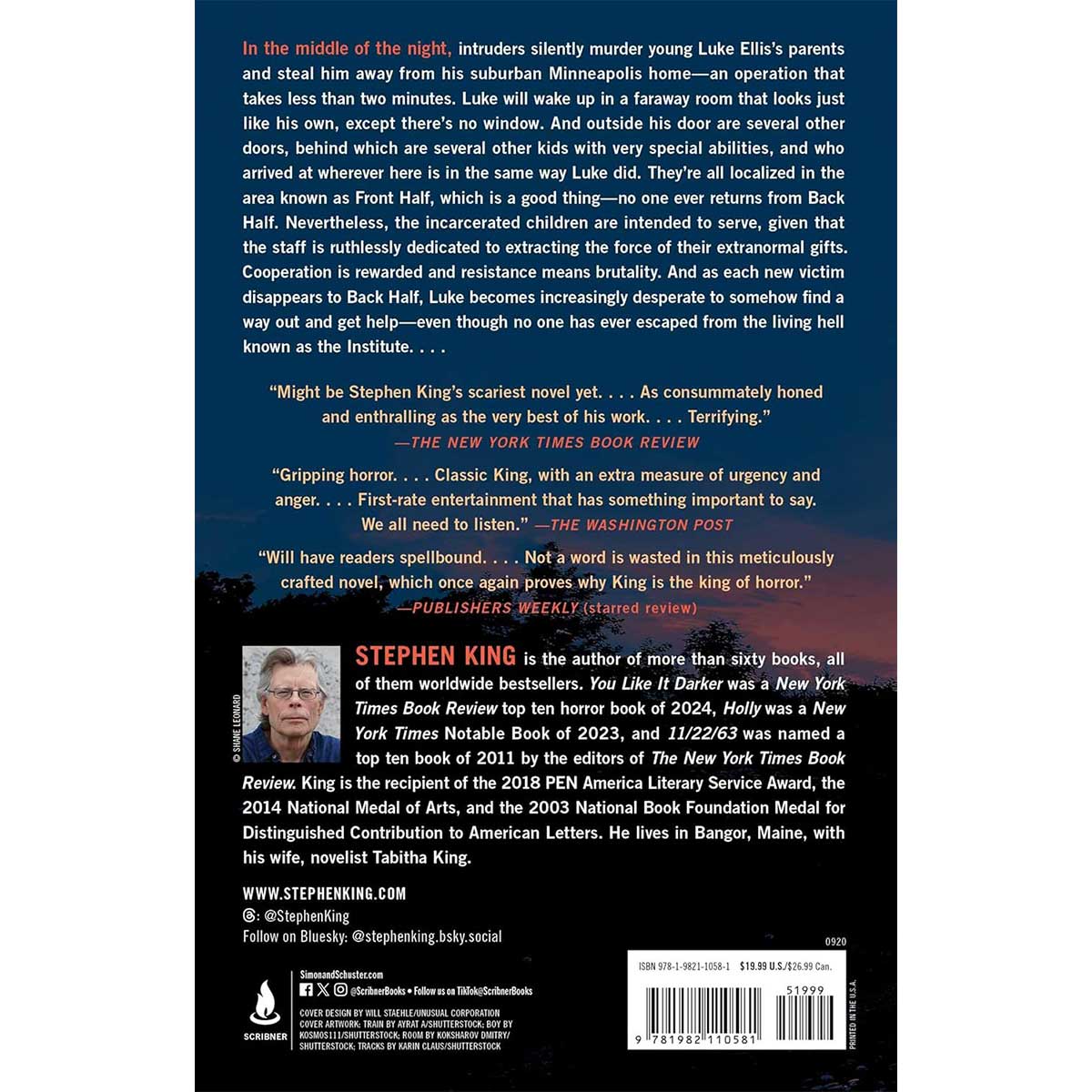 The Institute: A Novel