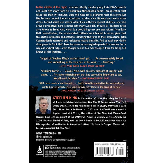 The Institute: A Novel