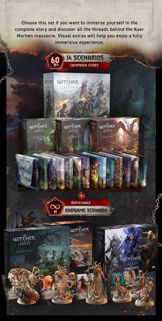 The Witcher: Legacy Shaded All-In Pledge (Kickstarter Pre-Order Special)