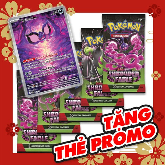 PP53 Thẻ bài Pokemon TCG Shrouded Fable Booster Pack