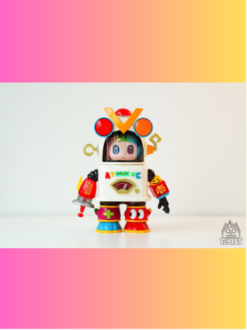YOSUKEUENO Hapico Machine Figurine - Mô Hình Art Toy Chính Hãng - Pop Mart