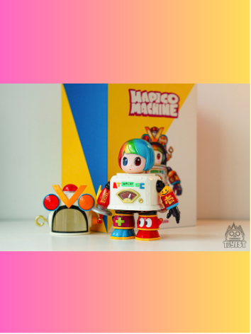 YOSUKEUENO Hapico Machine Figurine - Mô Hình Art Toy Chính Hãng - Pop Mart